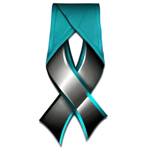 Teal Ribbon For Ptsd Awareness Png 06282024 PNG Image