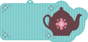 Teapoton Striped Board Graphic PNG Image