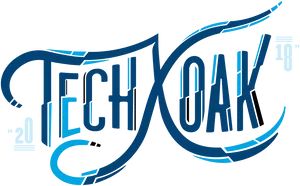 Tech X Oak Logo Design PNG Image