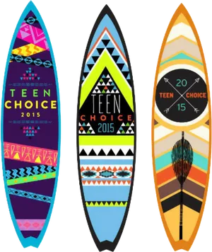 Teen Choice Award Surfboards2015 PNG Image