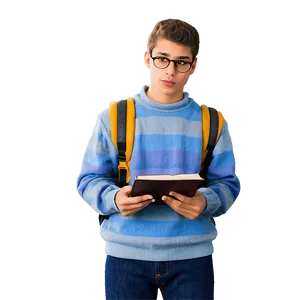 Teenager Studying Png Rch PNG Image