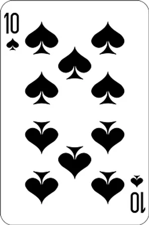 Ten_of_ Spades_ Playing_ Card PNG Image