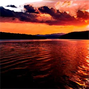 Tennessee River Sunset Png Ghn99 PNG Image