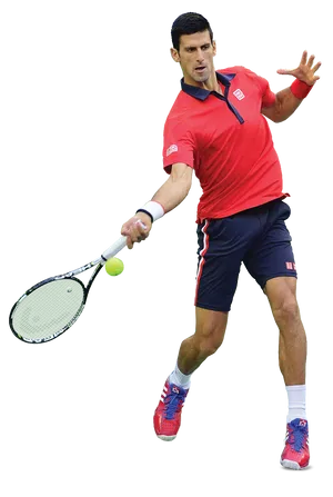 Tennis Player Forehand Action Shot.png PNG Image