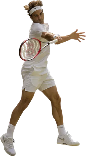 Tennis Player Forehand Action Shot.png PNG Image