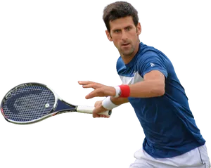 Tennis Player Ready Position PNG Image