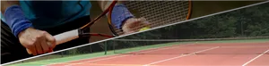 Tennis Player Ready Position PNG