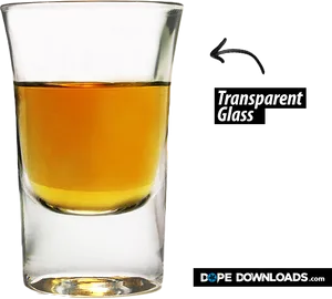 Tequila Shot Transparent Glass PNG Image