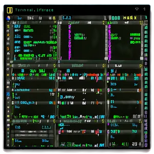 Terminal Interface Screenshot Png 63 PNG Image