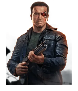 Terminator Cyborg Revealed PNG Image