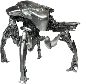 Terminator Robot Profile PNG Image