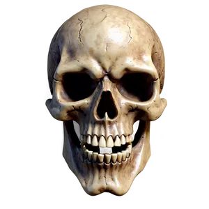 Terrifying Skull Emblem PNG 05062024 PNG