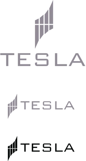 Tesla Logo Variations PNG Image