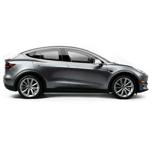 Tesla Model Y Midnight Silver Png Jmo69 PNG Image