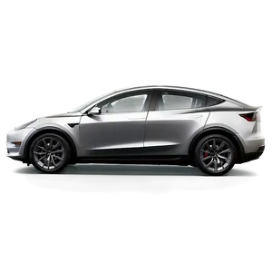 Tesla Model Y Midnight Silver Png Qsw PNG Image