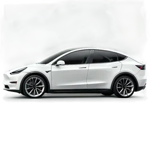 Tesla Model Y Side View Png 85 PNG Image