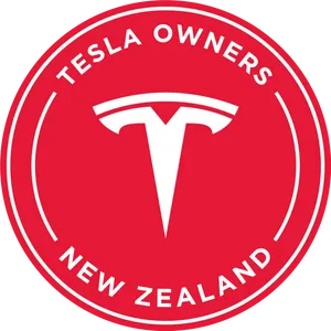 Tesla Owners New Zealand Logo PNG Image