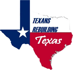 Texans Rebuilding Texas Graphic PNG Image