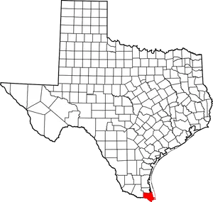 Texas Counties Outline Map PNG Image