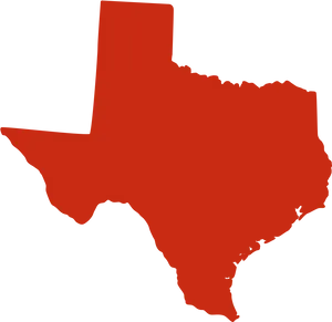 Texas State Silhouette PNG Image