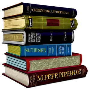 Textbooks Stack Png Qvo46 PNG Image