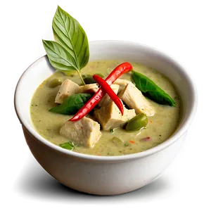 Thai Green Curry Recipe Png Voh PNG Image