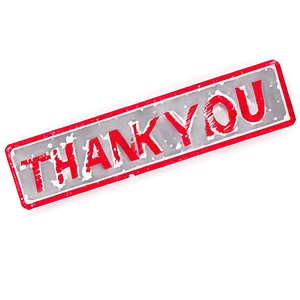 Thank You Stamp Png 06112024 PNG Image