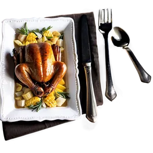 Thanksgiving Dinner Table PNG 15 PNG