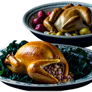 Thanksgiving Dinner Table PNG App5 PNG