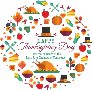 Thanksgiving Greeting Lynn Area Chamberof Commerce PNG Image