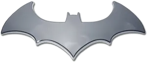 The Batman Logo Silhouette PNG Image