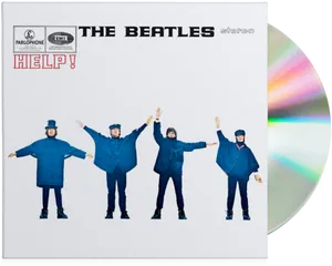 The Beatles Help Album Cover PNG Image