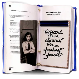 The Diary Of Anne Frank Book Cover Png 27 PNG Image