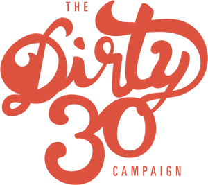 The Dirty30 Campaign Logo PNG Image