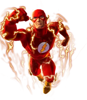 The_ Flash_in_ Action.png PNG Image