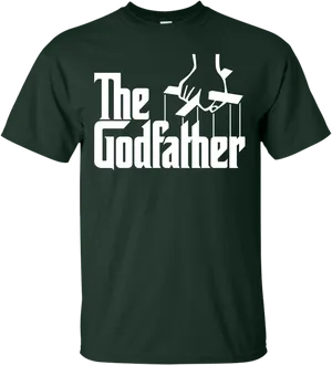 The Godfather Movie Logo T Shirt PNG Image