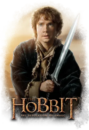 The Hobbit Desolationof Smaug Character Poster PNG Image