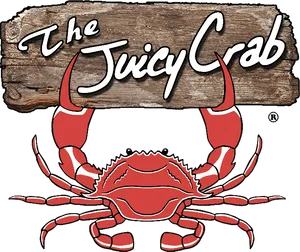 The Juicy Crab Logo PNG Image