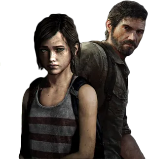 The Lastof Us Main Characters PNG Image