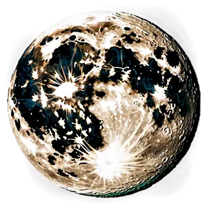 The Moon B PNG Image