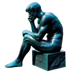 The Thinker In Art History Png 06132024 PNG Image