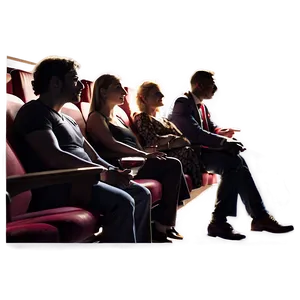 Theatre Audience Silhouette Png Hgd PNG Image