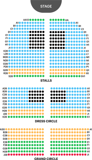 Theatre Seating Plan PNG Image