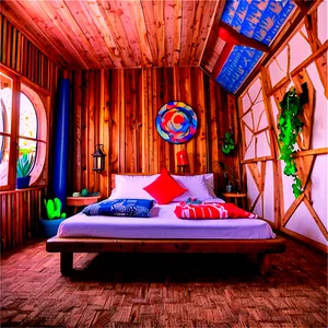 Themed Airbnb Room Png Dbp PNG Image