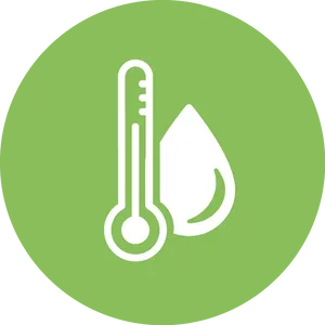 Thermometer Humidity Icon PNG Image