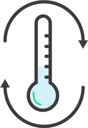 Thermometer Icon Cool Temperature PNG Image