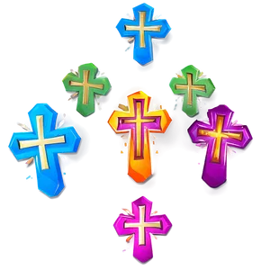 Thin Cross Outline Png Mdt PNG Image