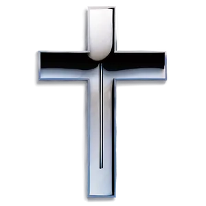 Thin Cross With Shadow Effect Png 94 PNG Image