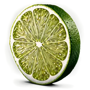 Thin Lime Slice Png Iwv PNG Image