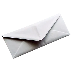 Thin White Envelope Png 06282024 PNG Image